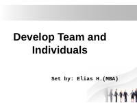 Develop Team and Individuals.pptx
